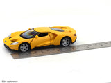 Ford GT Matte Yellow 1:33-42 RMZ City licensed pull back car scale model