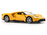 Ford GT Matte Yellow 1:33-42 RMZ City licensed pull back car scale model