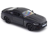 Ford Mustang Matte Black 1:33-42 RMZ City licensed pull back car scale model