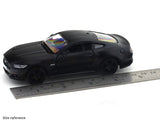 Ford Mustang Matte Black 1:33-42 RMZ City licensed pull back car scale model