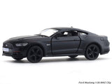 Ford Mustang Matte Black 1:33-42 RMZ City licensed pull back car scale model