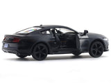 Ford Mustang Matte Black 1:33-42 RMZ City licensed pull back car scale model