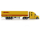 Freightliner Cascadia Container Truck DHL 1:64 TimeMicro diecast scale model car miniature car collectible