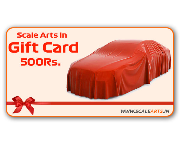 Scale Arts In. Gift Card 500Rs