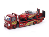 Hino 300 & VW Beetle Lightning McQueen Livery 1:64 Cool Car Diecast Scale Model Truck & Car Set | Motorsport-Inspired Collectible Set | Buy in India