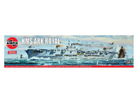 HMS Ark Royal 1:600 Airfix plastic model kit Warship