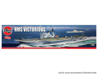HMS Victorious 1:600 Airfix plastic model kit Warship