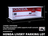 Honda Design Car Parking Garage Diorama 1:64 MoreArt with LED Lights DIY Display Diorama Model | Diecast Display Scene | Buy in India