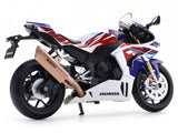 Honda CBR 1000RR-R Fireblade SP White 1:12 MSZ Licensed Diecast Scale Model Bike Collectible