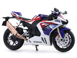 Honda CBR 1000RR-R Fireblade SP White 1:12 MSZ Licensed Diecast Scale Model Bike Collectible