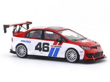 Honda Civic FD2 No 46 with figure 1:64 Time Micro Diecast Scale Model Car Miniature