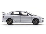 Honda Civic Type R FD2 Silver 1:64 DCT diecast scale model car miniature collectible