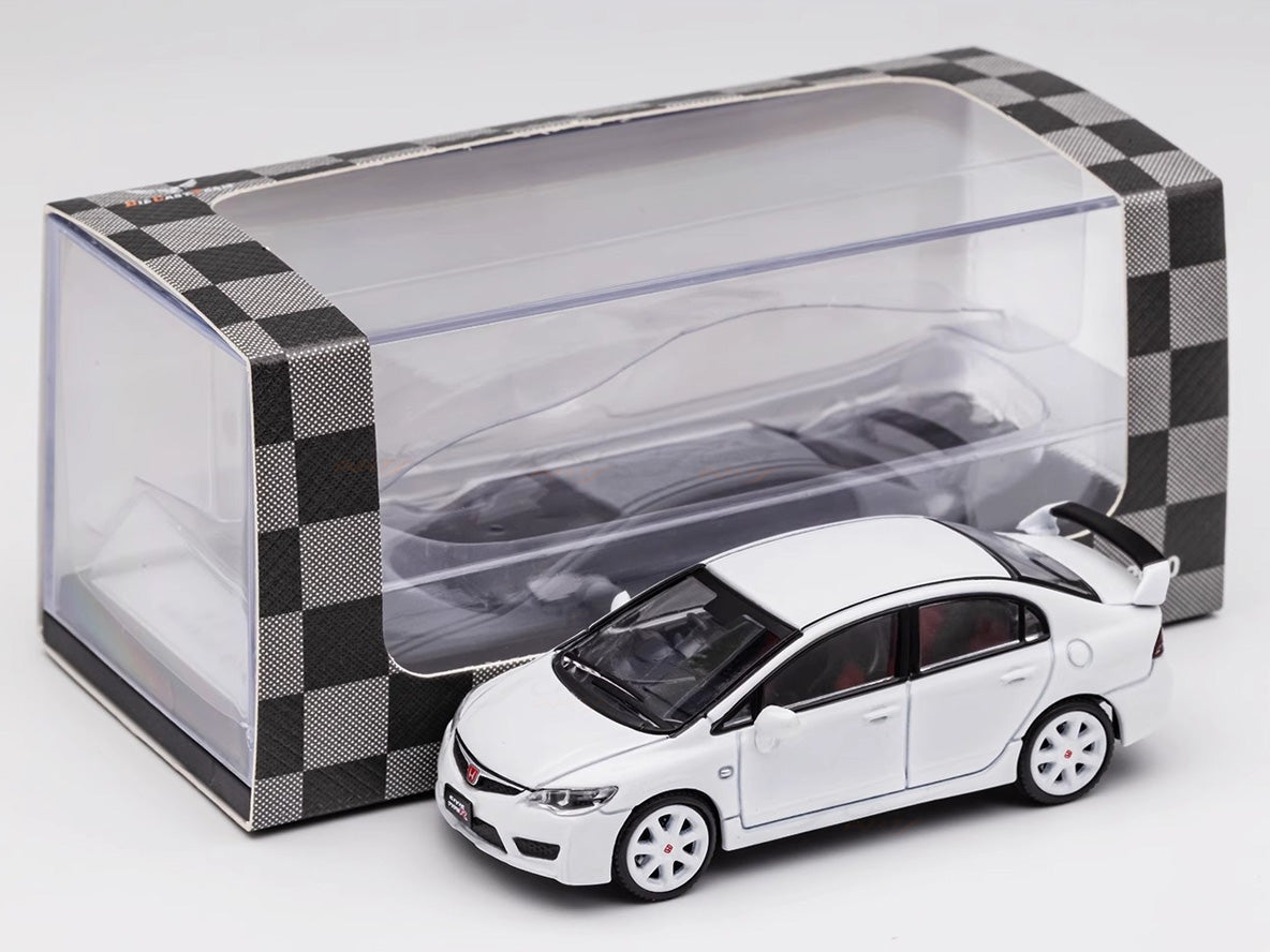 Honda Civic Type R FD2 White 1:64 DCT diecast scale model car