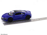 Honda NSX Blue 1:33-42 RMZ City licensed pull back car scale model