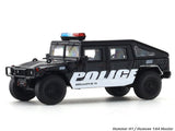 Hummer H1 / Humvee Police V2 1:64 Master diecast scale model miniature car collectible