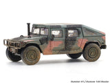 Hummer H1 / Humvee camouflage Dirty 1:64 Master diecast scale model miniature car