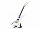 Jägermeister Inspired Wooden Miniature Guitar 25cm with Stand | Music Décor Collectible