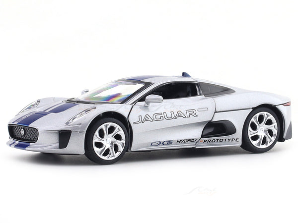 Jaguar C-X75 Silver 1:32 MSZ licensed diecast Scale Model car collectible