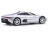 Jaguar C-X75 Silver 1:32 MSZ licensed diecast Scale Model car collectible