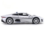 Jaguar C-X75 Silver 1:32 MSZ licensed diecast Scale Model car collectible