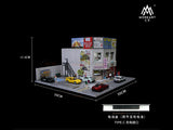 Japanese Commercial Building Diorama 1:64 MoreArt Display Diorama | Japanese Street Scene | Buy in India
