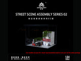 Japanese Street Diorama 1:64 MoreArt with LED Lights | DIY Diecast Display Scene | Buy in India