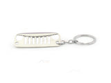 Jeep Grille Chrome keyring / keychain
