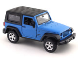 Jeep Wrangler Blue 1:32 MSZ licensed pullback diecast Scale Model car collectible