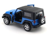 Jeep Wrangler Blue 1:32 MSZ licensed pullback diecast Scale Model car collectible