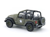 Jeep Wrangler Rubicon 1:34-1:39 Welly Licensed Diecast Scale Model Car Collectible | Historic Military Off-Roader | Buy in India