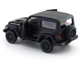 Jeep Wrangler Rubicon 2dr matte black 1:33-42 RMZ City licensed pull back car scale model