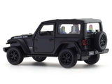 Jeep Wrangler Rubicon 2dr matte black 1:33-42 RMZ City licensed pull back car scale model