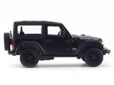 Jeep Wrangler Rubicon 2dr matte black 1:33-42 RMZ City licensed pull back car scale model