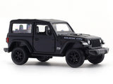 Jeep Wrangler Rubicon 2dr matte black 1:33-42 RMZ City licensed pull back car scale model