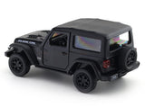 Jeep Wrangler Rubicon 2dr matte black 1:33-42 RMZ City licensed pull back car scale model