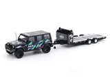 Jeep Wrangler + Trailer HKS Livery 1:64 TimeMicro Diecast Scale Model Car Set | Custom 4x4 Collectible | Buy in India
