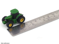 John Deer 7R 350 Tractor with accessories 1:128 Bruder diecast keychain licensed product