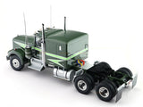 Kenworth W900 Truck Tractor green 1:18 Road Kings Diecast Scale Model Truck Collectible | American Semi Truck