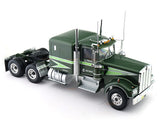 Kenworth W900 Truck Tractor green 1:18 Road Kings Diecast Scale Model Truck Collectible | American Semi Truck