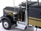 Kenworth W900 Truck Tractor black 1:18 Road Kings Diecast Scale Model Truck Collectible | American Semi Truck
