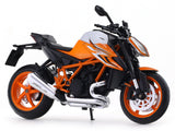 KTM 1290 Super Duke R Orange 1:12 MSZ Licensed Diecast Scale Model Bike Collectible