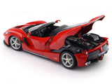 LaFerrari Aperta red with Acrylic case 1:24 Bburago licensed diecast Scale Model car collectible