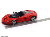 LaFerrari Aperta red with Acrylic case 1:24 Bburago licensed diecast Scale Model car collectible