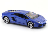 Lamborghini Aventador Coupe Blue 1:24 MSZ licensed diecast Scale Model car collectible