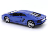 Lamborghini Aventador Coupe Blue 1:24 MSZ licensed diecast Scale Model car collectible