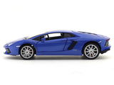Lamborghini Aventador Coupe Blue 1:24 MSZ licensed diecast Scale Model car collectible
