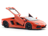 Lamborghini Aventador Coupe with Acrylic Case 1:24 Bburago Licensed Diecast Scale Model Car Collectible