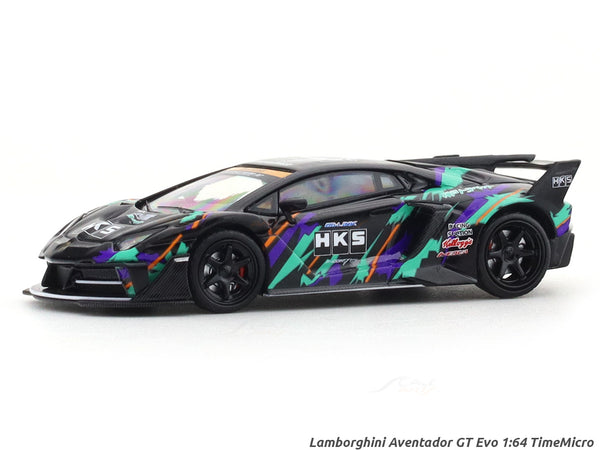 Lamborghini Aventador GT Evo HKS 1:64 TimeMicro diecast scale model car miniature collectible