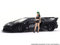 Lamborghini Aventador GT Evo with figure 1:64 CoolCar diecast scale mo