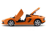 Lamborghini Aventador Roadster orange 1:24 MSZ licensed diecast Scale Model car collectible